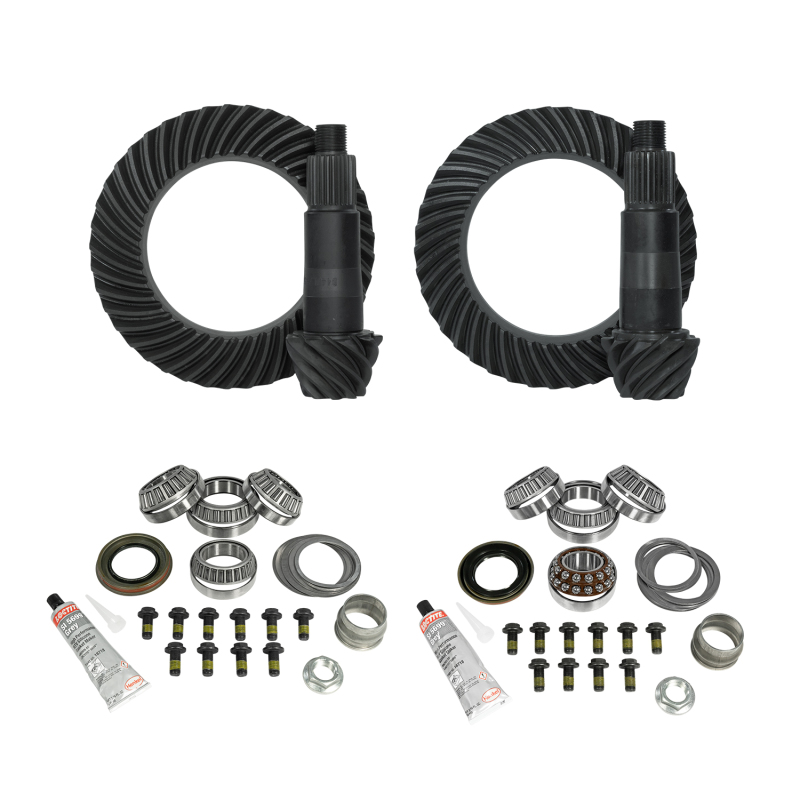 Ford Ranger Differential Ring and Pinion Install Kit - Front + Rear - Yukon Gear & Axle - YGK161, 4.88 Gear Ratio - `19-`23
